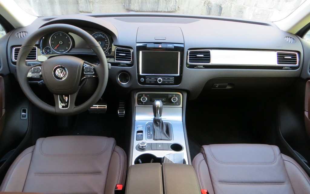 The 2014 Volkswagen Touareg TDI.