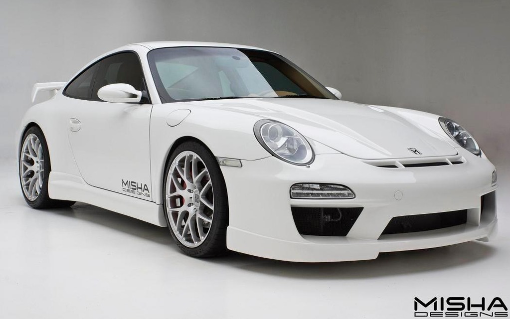 Misha Designs et sa Porsche 911 pour le SEMA Show