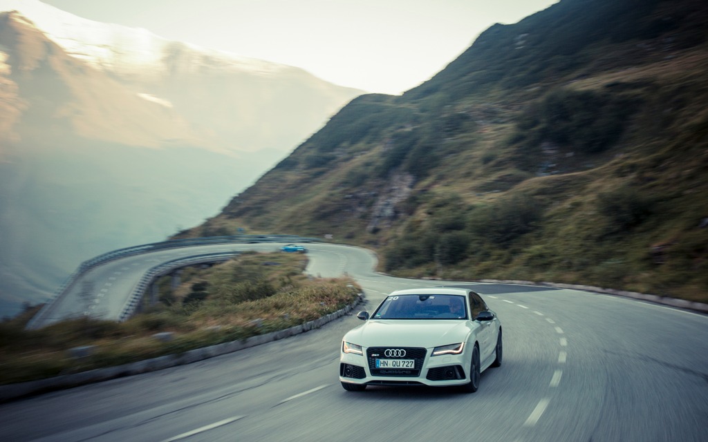 Audi RS7 2014 - Une tenue de route performante