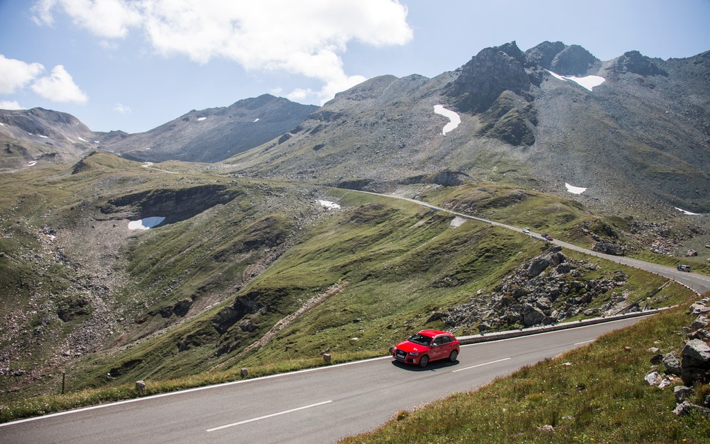 Audi RS Q3 - Moteur turbo à l'aise en haute altitude