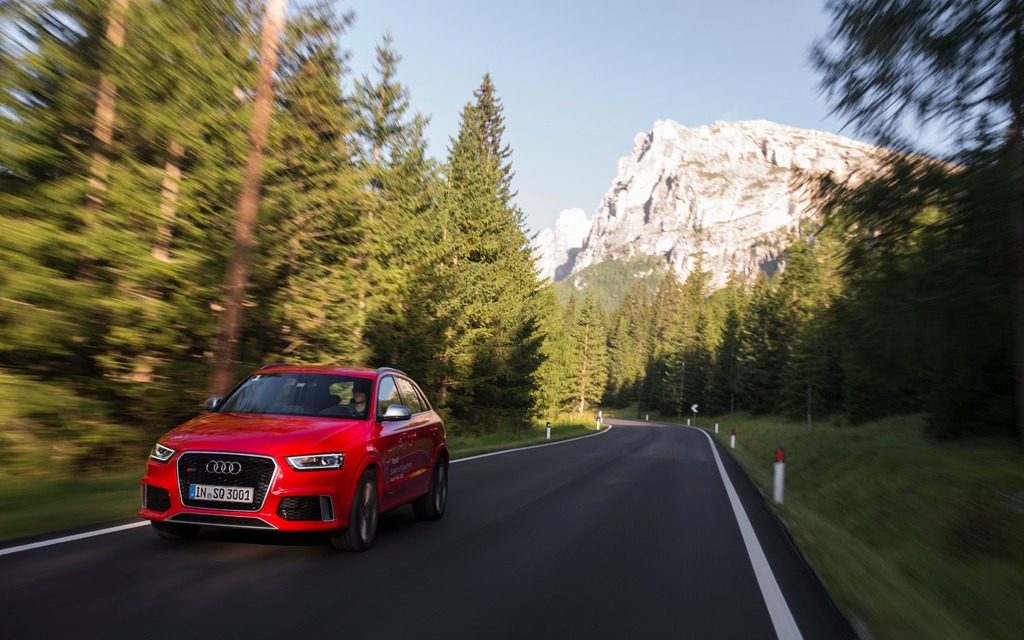 Audi RS Q3 - Tenue de route sportive et freinage performant