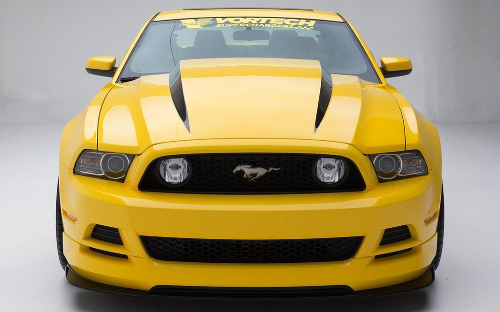 Ford Mustang Yellow Jacket par Vortech Superchargers