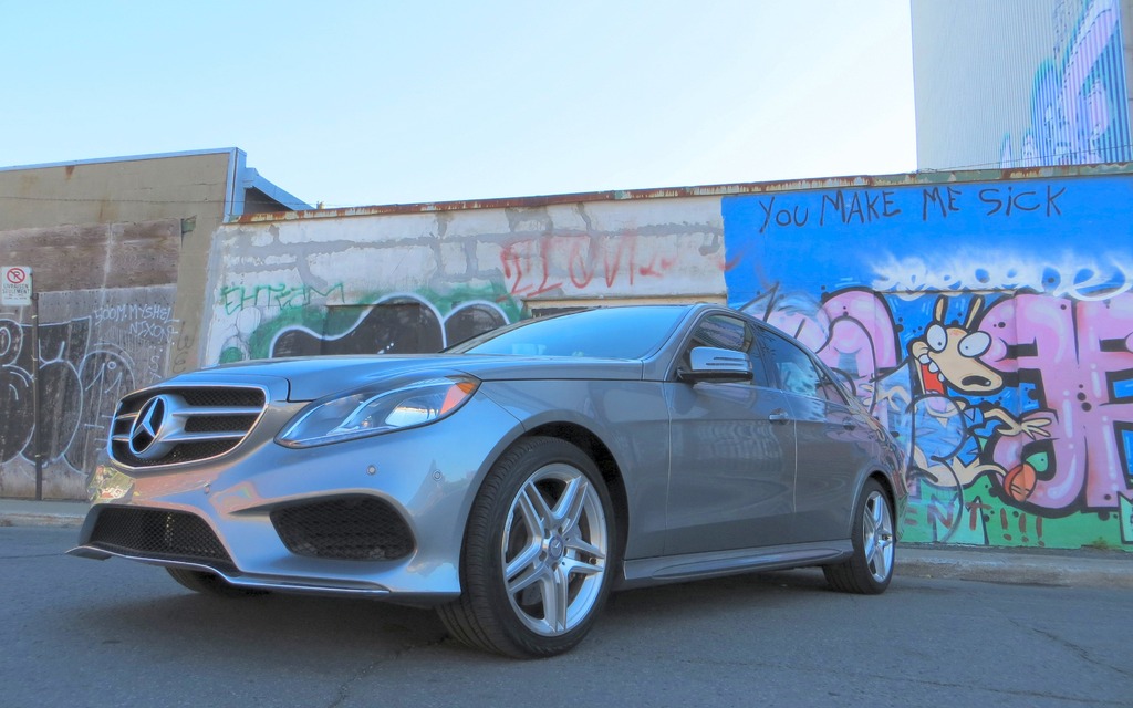 The 2014 Mercedes-Benz E350 4MATIC.