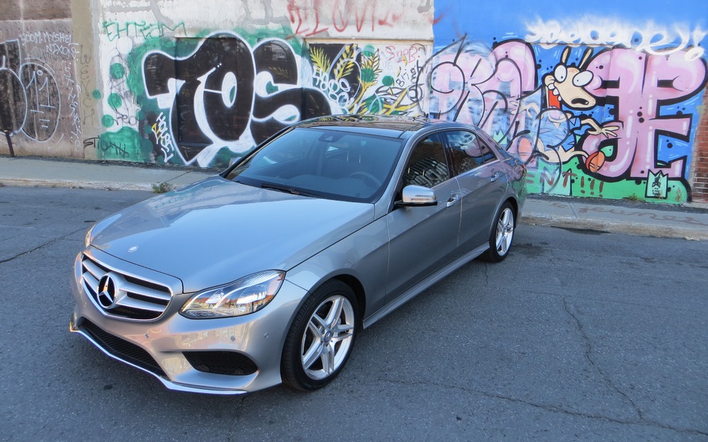 The 2014 Mercedes-Benz E350 4MATIC.