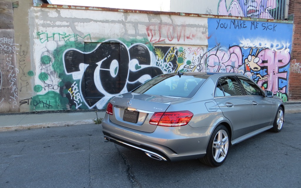 The 2014 Mercedes-Benz E350 4MATIC.