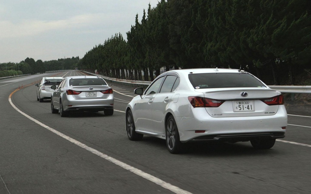 Prototypes Toyota et Lexus à conduite autonome