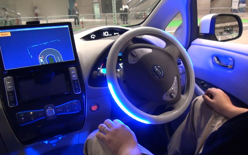 Nissan LEAF autonome