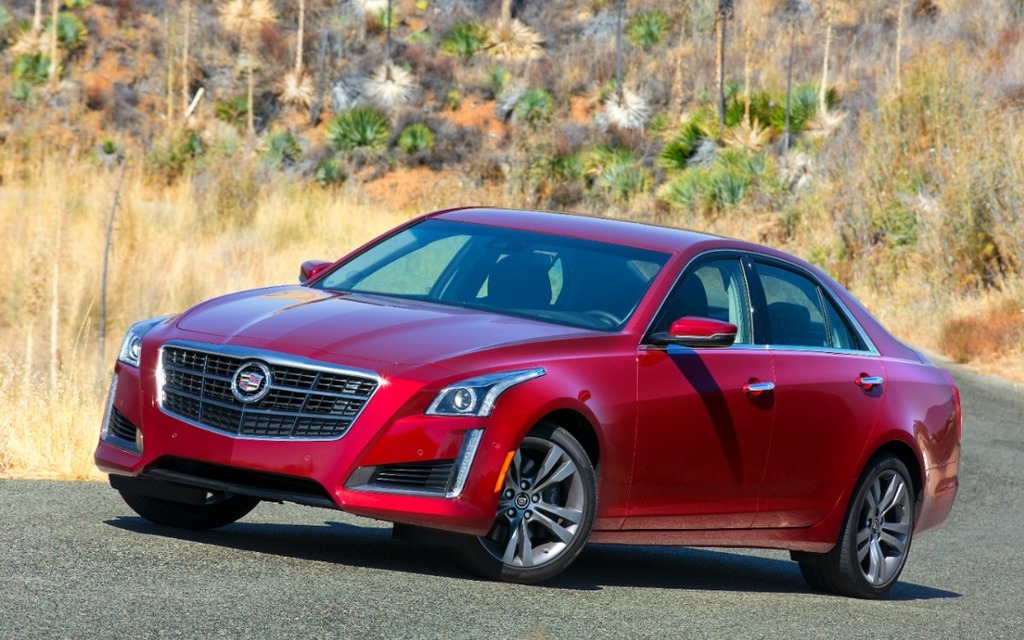 The 2014 Cadillac CTS is built on a modified version of the ATS platform.