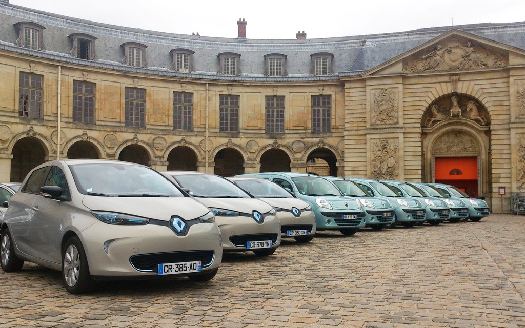 Renault au château de Versailles