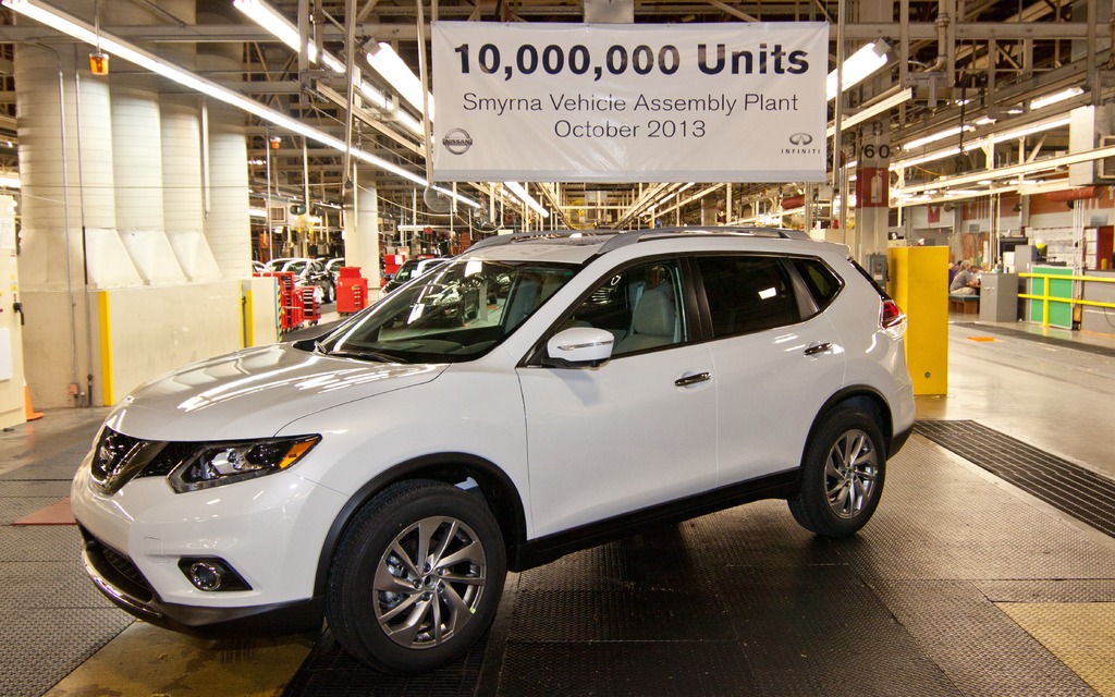 10 millionième véhicule Nissan assemblé au Tennessee