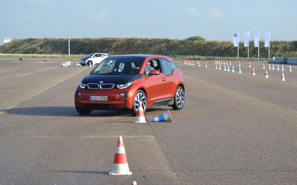  The BMW i3 offers quite a dynamic ride.