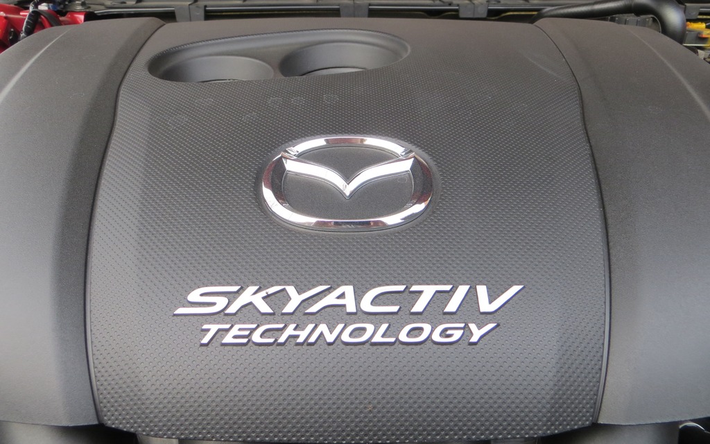 SkyActiv is the catch-all term for the brand's fuel-saving technologies.