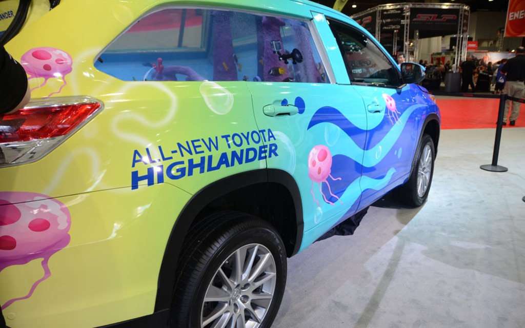 2013 SpongeBob Toyota Highlander