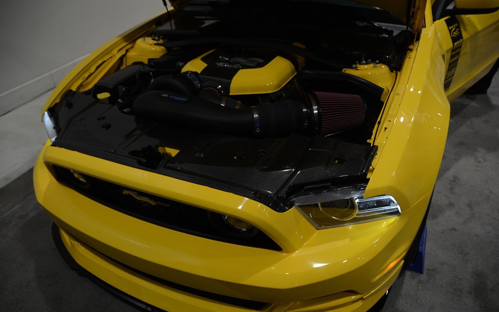 Ford Mustang Yellow Jaclet par Vortech