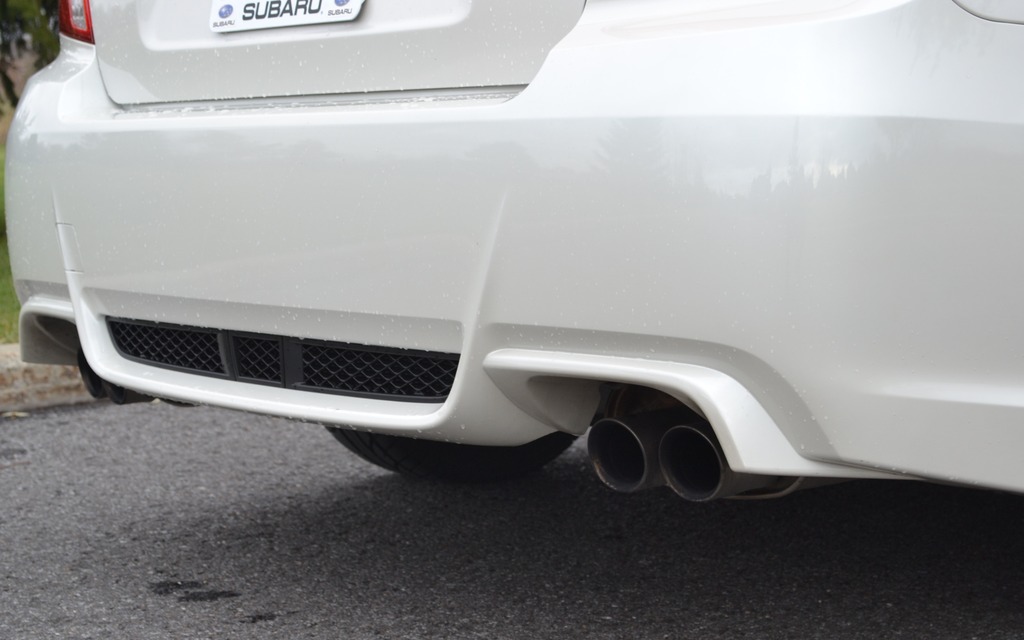 L'échapement sport ajoute une touche de sportivité