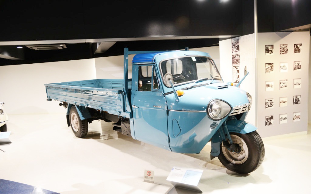 Le dernier véhicule trois roues de Mazda a été le T2000 lancéen 1975.