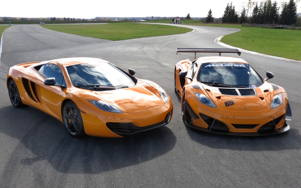 The McLaren MP4-12C and the McLaren 12C GT Can-Am Edition