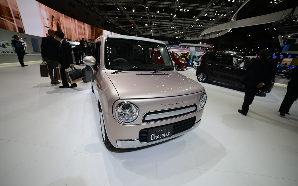 Croyez-le ou non, mais il s'agit de la Suzuki Lapin Chocolat !!!!!