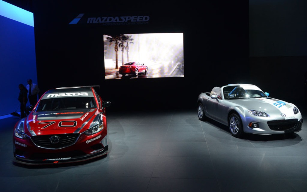 Mazda at the Los Angeles Auto Show Danny Geraghty