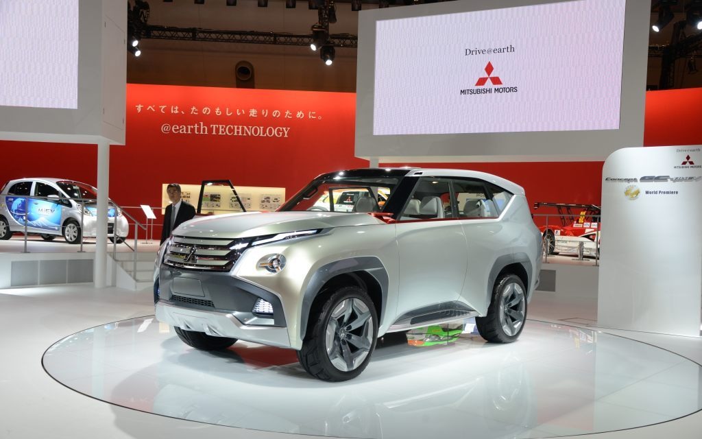 Le Mitsubishi GC-PHEV Concept  est un VUS intermédiaire