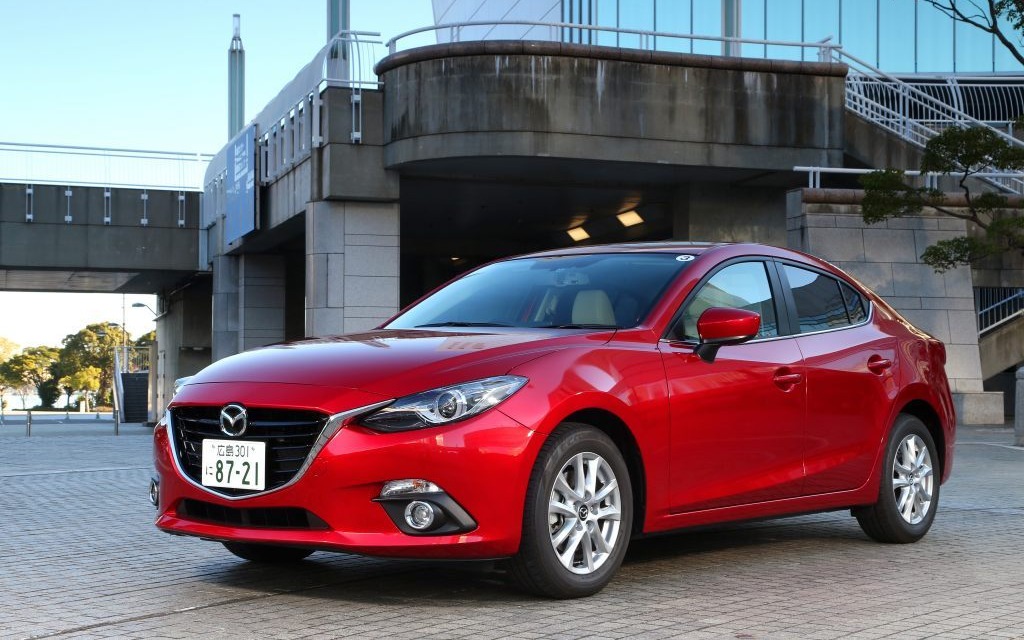 La Mazda3 Hybrid ne sera pas commercialisée au Canada.