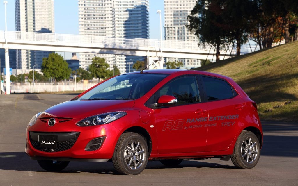  The only Mazda2 in the world to come with a Range Extender. 