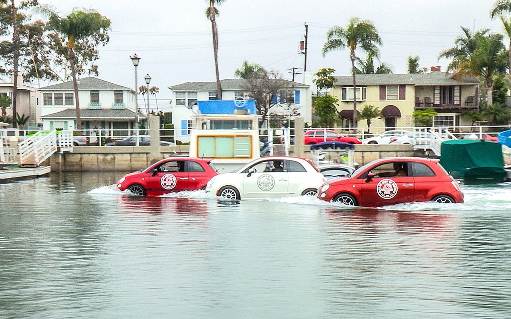 Fiat 500 amphibies à Auburn Hills 