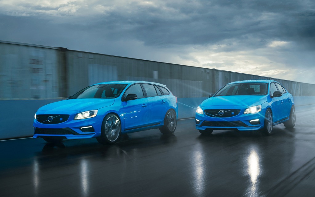 Volvo S60 and V60 Polestar