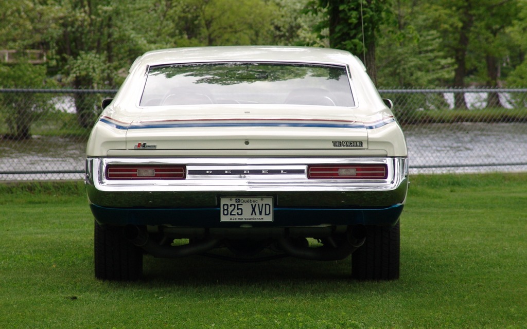 La partie arrière est moins typée que l'avant.