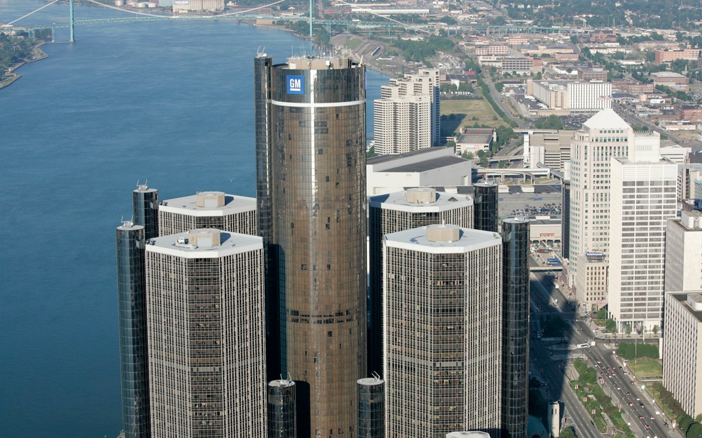 GM head office in Detroit
