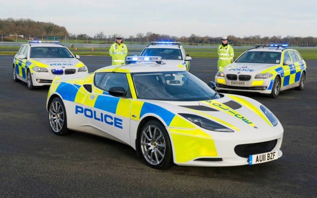 Lotus Evora S pour la police britannique