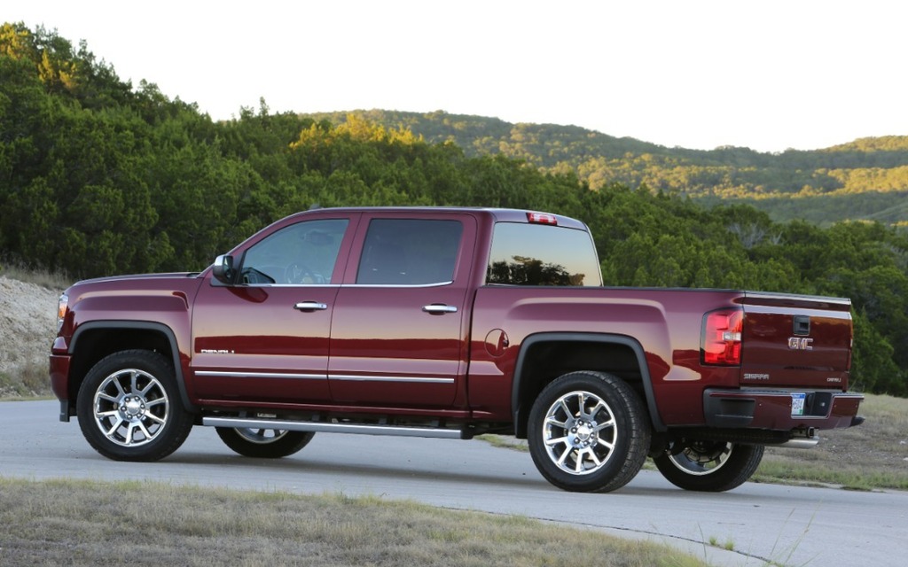 The Sierra is available in three cab sizes and box lengths. 