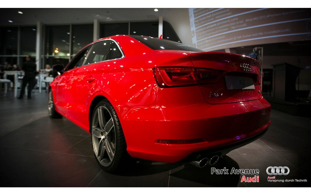 La berline compacte de luxe d'Audi