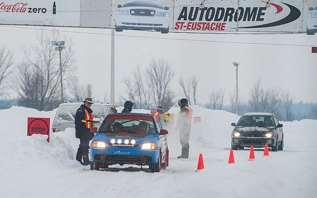 2013 "Rallye Défi" at Autodrome St-Eustache 