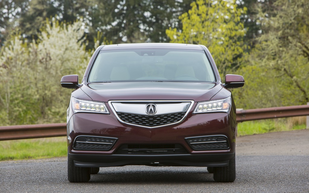 The new LED headlamps give the MDX a little more personality.