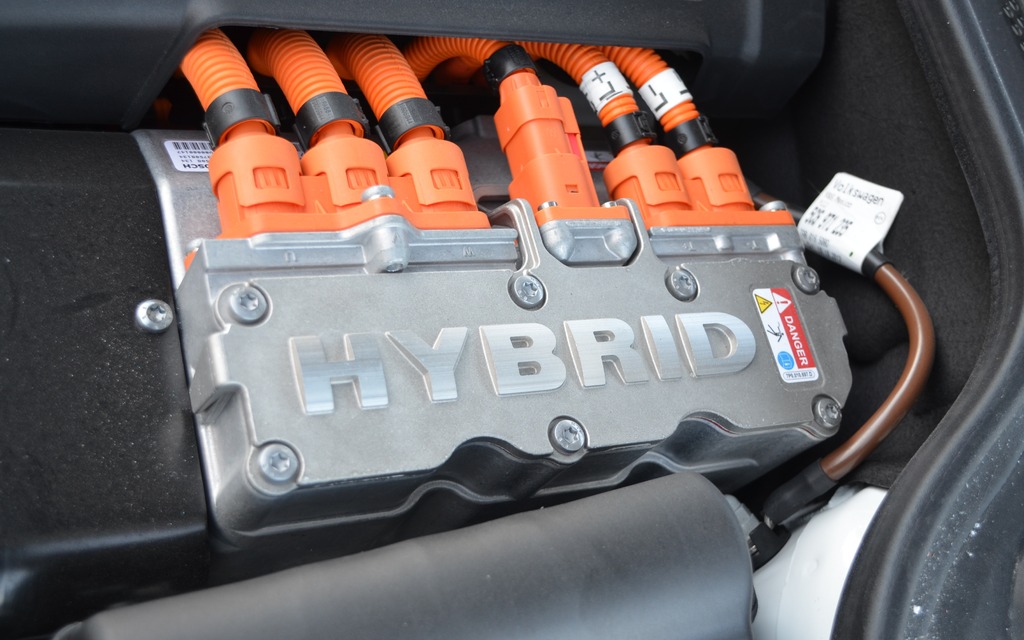 It’s very hard not to notice hybrid technology under the hood.