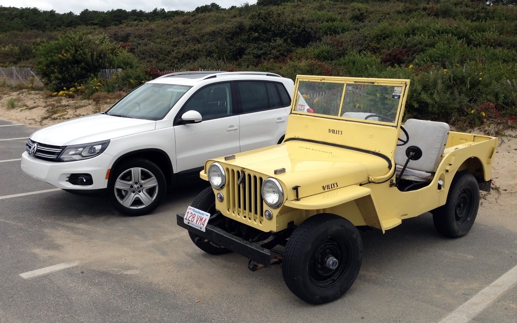 Rencontre avec un ancêtre Willys à Ballston Beach sur Cape Cod