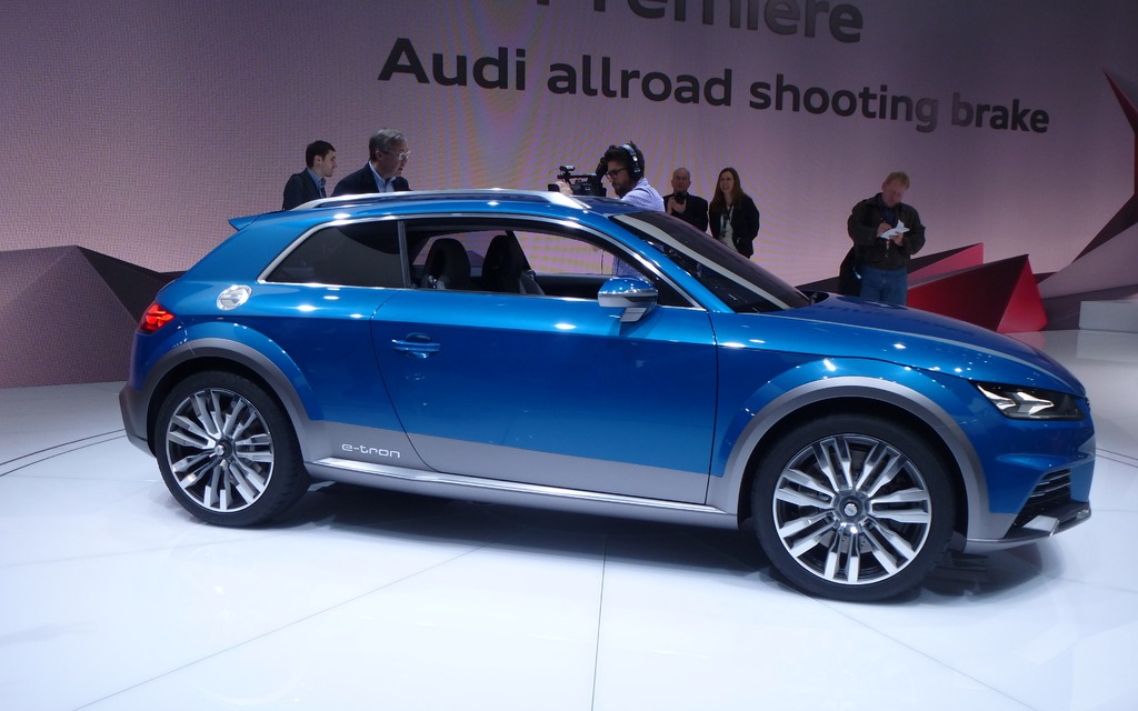 Audi allroad shooting brake