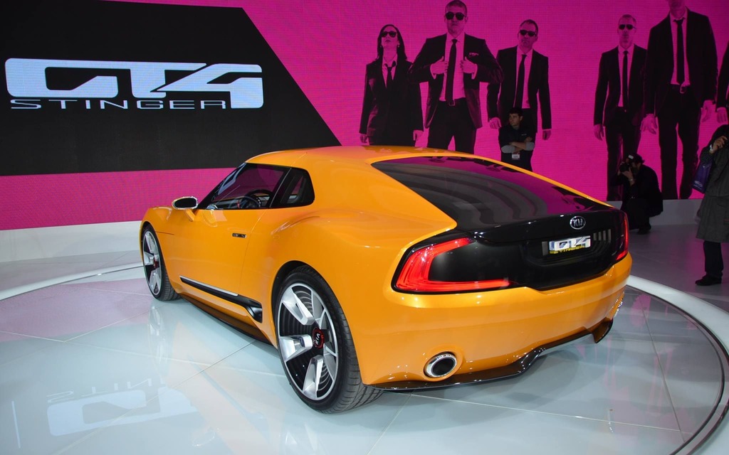 Kia GT4 Stinger Concept Coupé sport