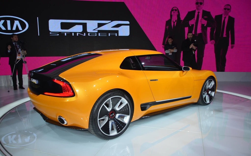 Kia GT4 Stinger Concept Coupé sport