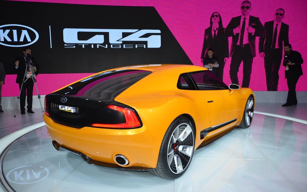 Kia GT4 Stinger Concept Coupé sport