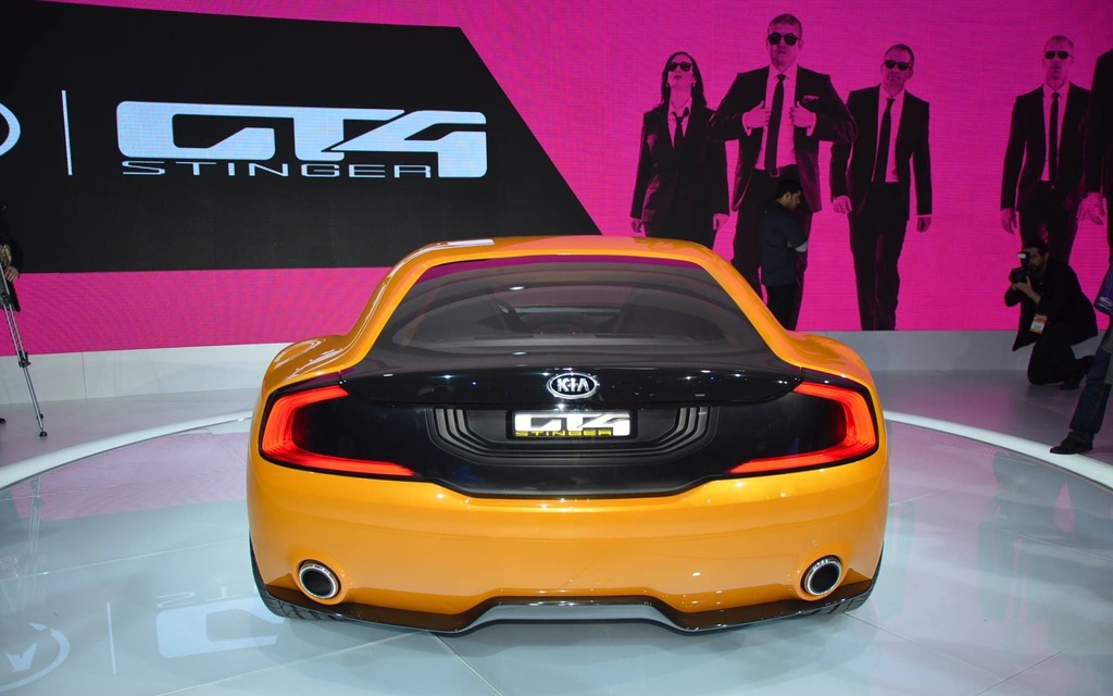 Kia GT4 Stinger Concept Coupé sport