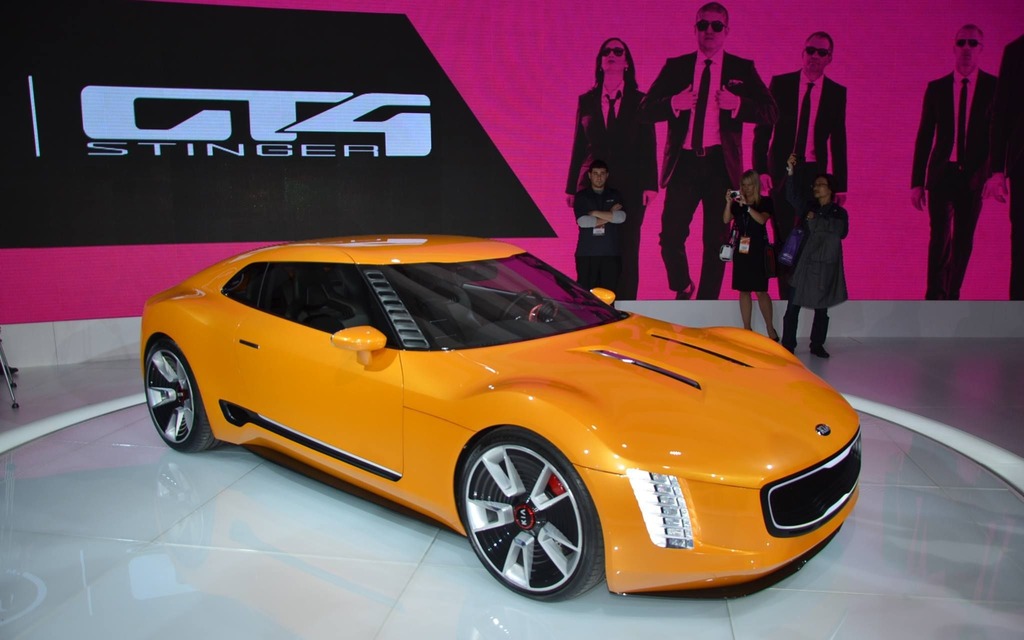 Kia GT4 Stinger Concept Coupé sport