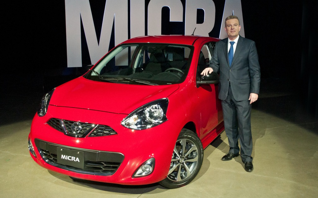 Christian Meunier believes that the Micra will be a success. 