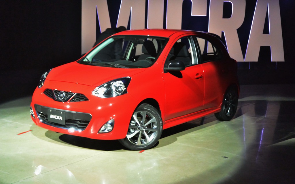 The Micra is sold exclusively in Canada, and not in the U.S.