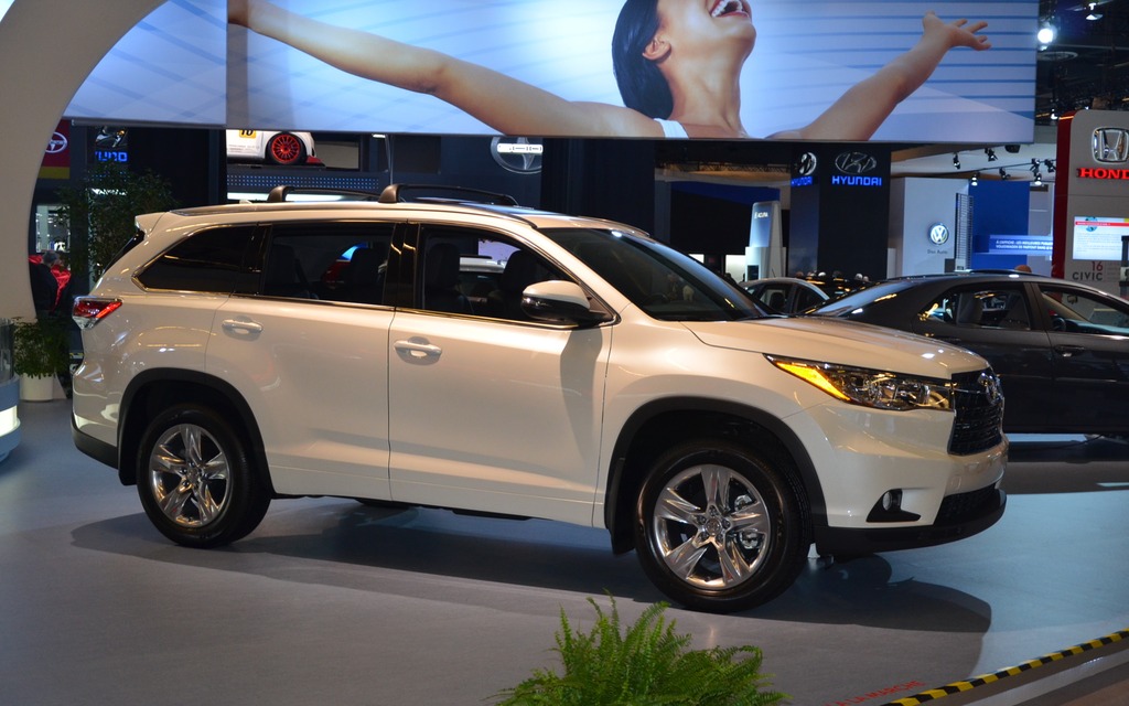 Toyota Highlander 2014 au Salon de l'Auto de Montréal