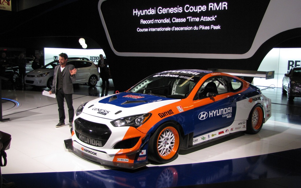 Hyundai Genesis Coupe RMR championne au Pikes Peak 2013
