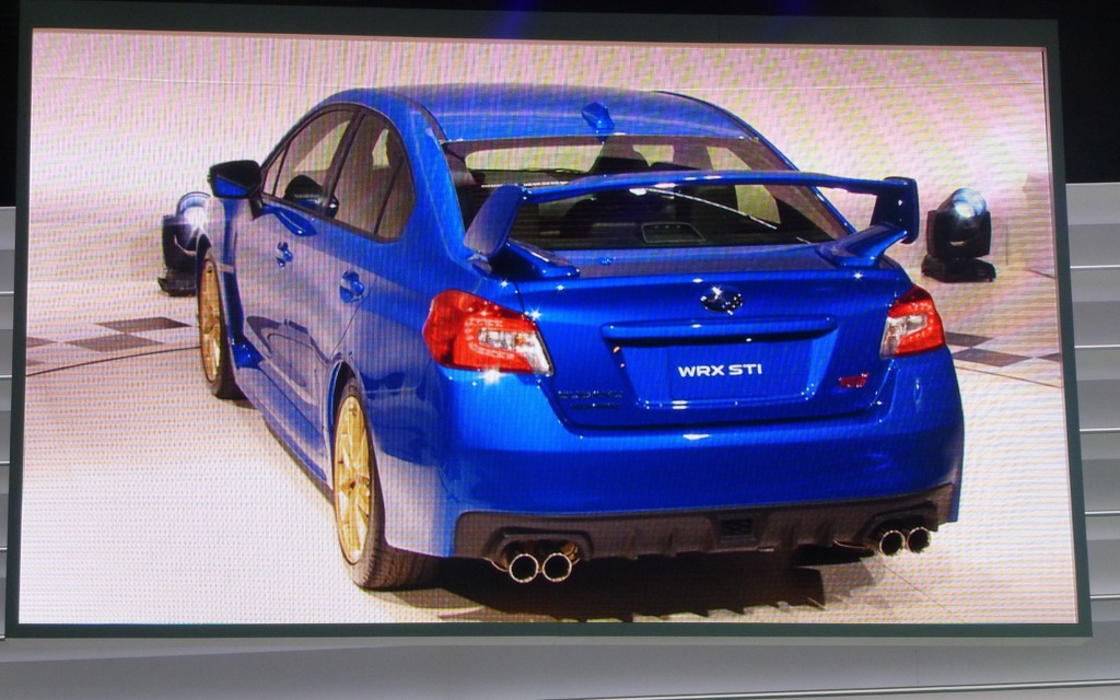 Subaru WRX STI Launch Edition