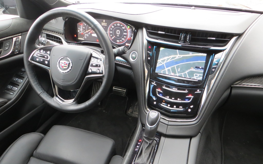 The interior of the Cadillac CTS has also seen a significant upgrade.