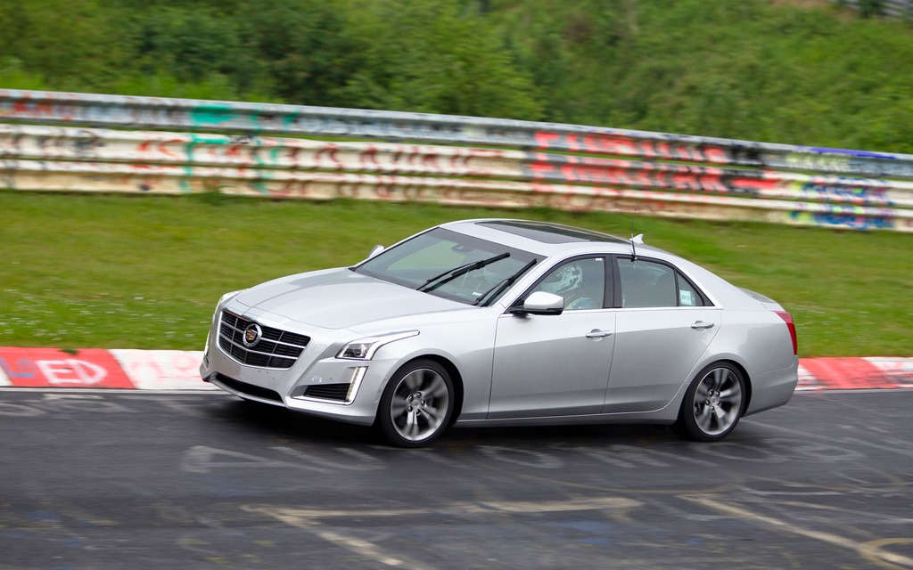 The CTS was designed to take on the best mid-size sedans in the world.
